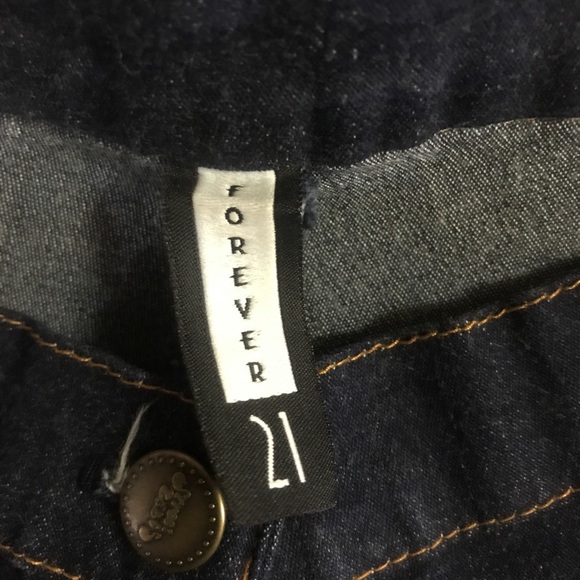 Forever 21 Stretch Side Tie-Up Jeans - Picture 13 of 14